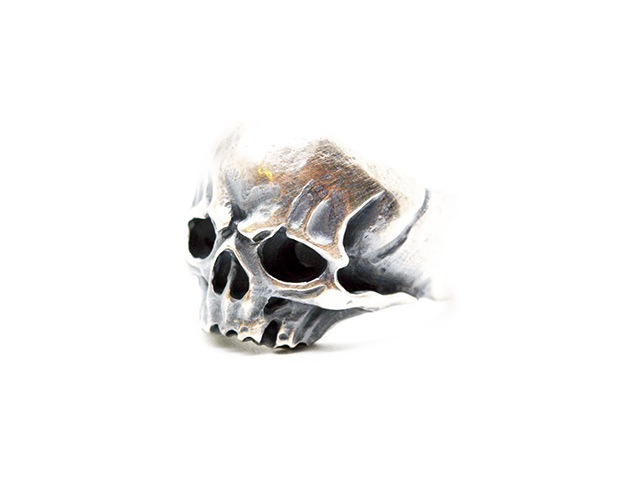 別注【MAD CULT/マッドカルト】「WOLF PACK Skull Head Ring/ウルフ