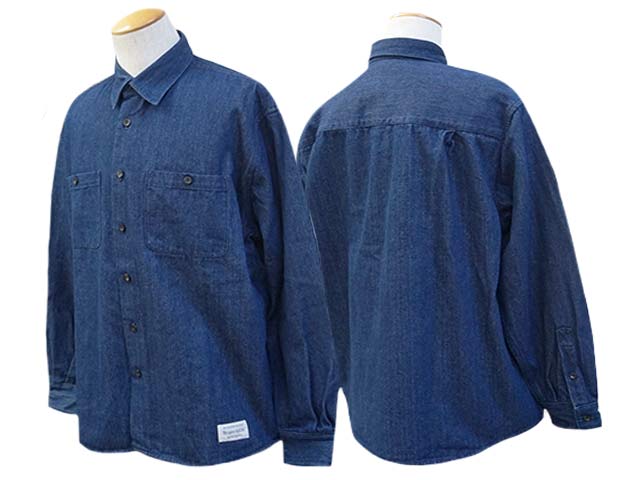 SugarCo./奬ɥ2024AWDenim Drop ShirtsOne Wash/ǥ˥ɥåץġɥ󥦥åɡ(SGR-SH07)