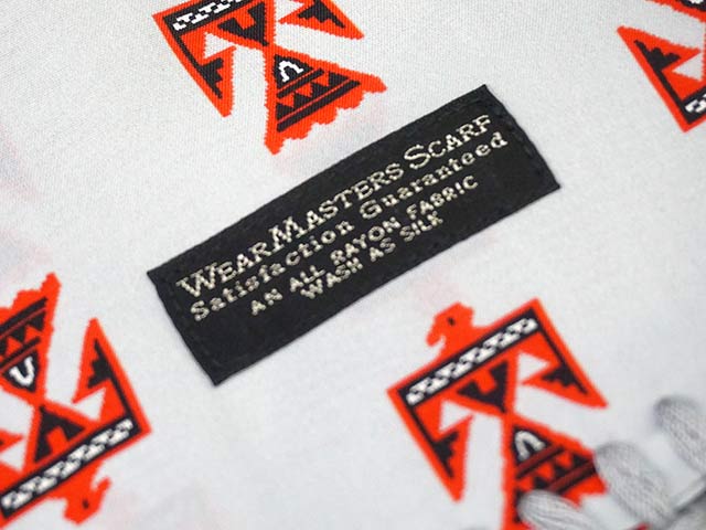 ��WEARMASTERS by ATTRACTIONS/�������ޥ��������Х����ȥ饯����󥺡�2025AW��Thunderbird-G Scarf/��������С���G�������ա�(WS016)