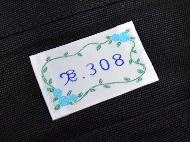 ��3����BLUE ROSE.308/�֥롼������.308�ۡ�Canvs Newspaper Bag��Cursive Logo��/�����Х��˥塼���ڡ��ѡ��Хå��ɥ������֥����ɡ�