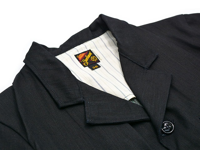 MISTER FREEDOM/ߥե꡼2025FWCONTINENTAL JacketNOS Black Coated Denim/ͥ󥿥른㥱åȡNOS֥åƥåɥǥ˥ɡ(SC15817)