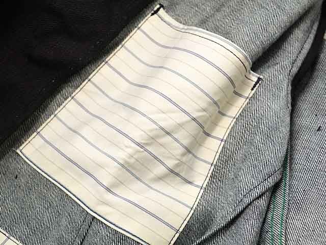 MISTER FREEDOM/ߥե꡼2025FWCONTINENTAL JacketNOS Black Coated Denim/ͥ󥿥른㥱åȡNOS֥åƥåɥǥ˥ɡ(SC15817)