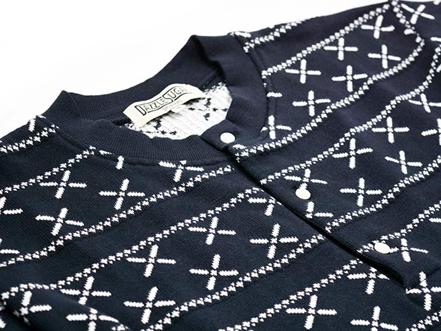 ��2����DAZZLE SUGAR/�����륷�奬����2025AW��Jacquard Henley L/S Tee/���㥬���ɥإ�꡼���󥰥��꡼��Tee��