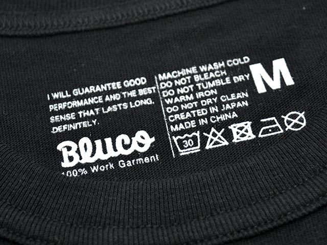 ��4����BLUCO/�֥륳��2026SS��Ringer Tee��NOVEL��/��󥬡�Tee�ɥΡ��٥�ɡ�(164-22-041)