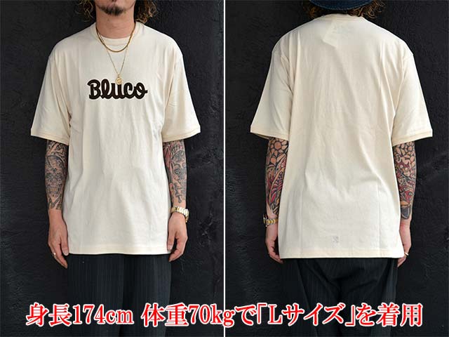 ��4����BLUCO/�֥륳��2026SS��Ringer Tee��NOVEL��/��󥬡�Tee�ɥΡ��٥�ɡ�(164-22-041)