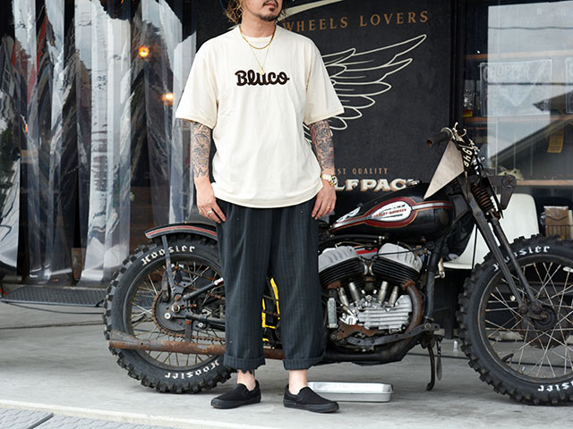 ��4����BLUCO/�֥륳��2026SS��Ringer Tee��NOVEL��/��󥬡�Tee�ɥΡ��٥�ɡ�(164-22-041)