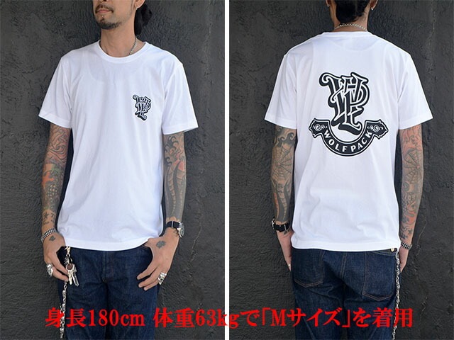 (50% OFF)��2����WOLF PACK original/����եѥå����ꥸ�ʥ�ۡ�Super Heavy Weight Crew Neck Tee Shakin Logo/���ѡ��إӡ��������ȥ��롼�ͥå�Tee ���������������(WP-21-SS-03)<br><br>(���ᥫ��/�ۥåȥ��å�/�ϡ��졼/�Х�����)