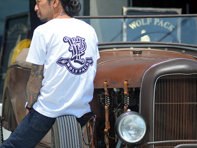 (50% OFF)��2����WOLF PACK original/����եѥå����ꥸ�ʥ�ۡ�Super Heavy Weight Crew Neck Tee Shakin Logo/���ѡ��إӡ��������ȥ��롼�ͥå�Tee ���������������(WP-21-SS-03)<br><br>(���ᥫ��/�ۥåȥ��å�/�ϡ��졼/�Х�����)