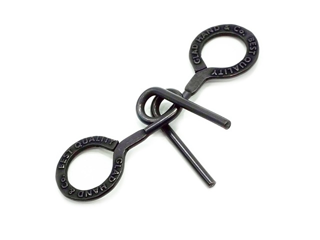 全2色【GLAD HAND/グラッドハンド】「Puzzle Rings Key Holder/パズル