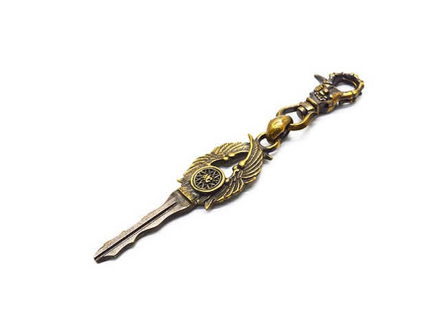 マッドカルト　フィンガーボーンクリップ MAD CULT/マッドカルト】「Custom Key”Flying Wheel with Finger Bone