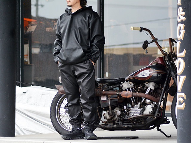 ��MOSSIR by FINE CREEK&CO/�⥷���� �Х� �ե����󥯥꡼������ɥ����ۡ�Stretch Leather Pullover Parka��Leiley��/���ȥ�å��쥶���ץ륪���С��ѡ������ɥ쥤�꡼�ɡ�(MOSW018)