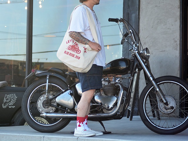 ��3����BLUE ROSE.308/�֥롼������.308�ۡ�Canvs Newspaper Bag��ENJOY LIFE��/�����Х��˥塼���ڡ��ѡ��Хå��ɥ��󥸥祤�饤�աɡ�