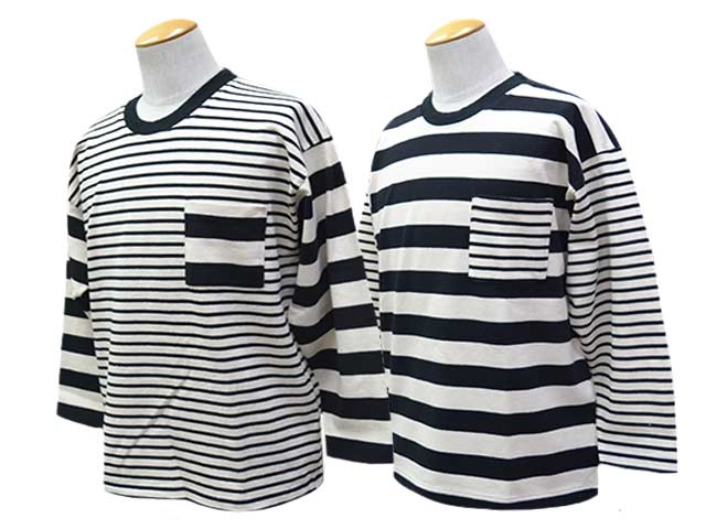 ��2����POP EYES/�ݥåץ�������2026SS��CRAZY BORDER L/S Tee/���쥤�����ܡ��������󥰥��꡼��Tee��(26SS-PPE-006)