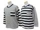 ��2����POP EYES/�ݥåץ�������2026SS��CRAZY BORDER L/S Tee/���쥤�����ܡ��������󥰥��꡼��Tee��(26SS-PPE-006)