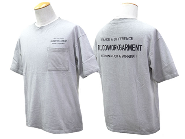 ��2����BLUCO/�֥륳��2026SS��Pigment Pocket Tee��TICKET��/�ԥ����ȥݥ��å�Tee�ɥ����åȡɡ�(164-22-057)