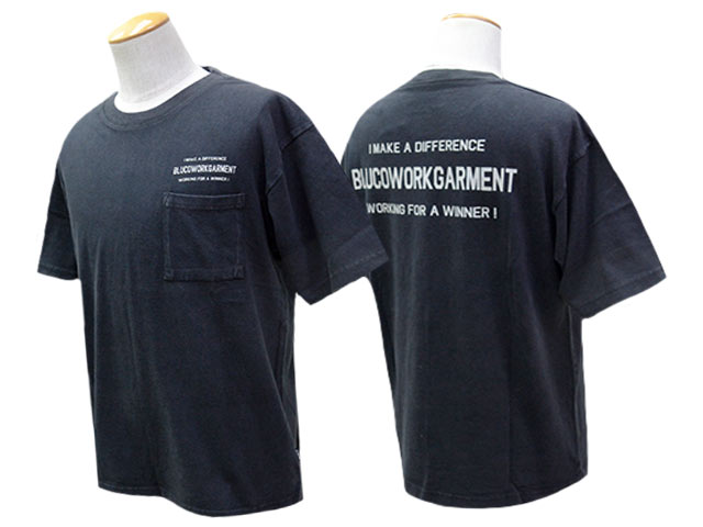 ��2����BLUCO/�֥륳��2026SS��Pigment Pocket Tee��TICKET��/�ԥ����ȥݥ��å�Tee�ɥ����åȡɡ�(164-22-057)