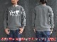 (50% OFF)��HWZN BROSS/�ϥ�����֥�����2023AW��Garment Dyed Crew Neck Sweat Shirts/�������ȥ����ɥ��롼�ͥå��������åȥ���ġ�(�ۥ����륺���ѥ��/���ᥫ��/�ۥåȥ��å�/�ϡ��졼/WOLF PACK/����եѥå�)