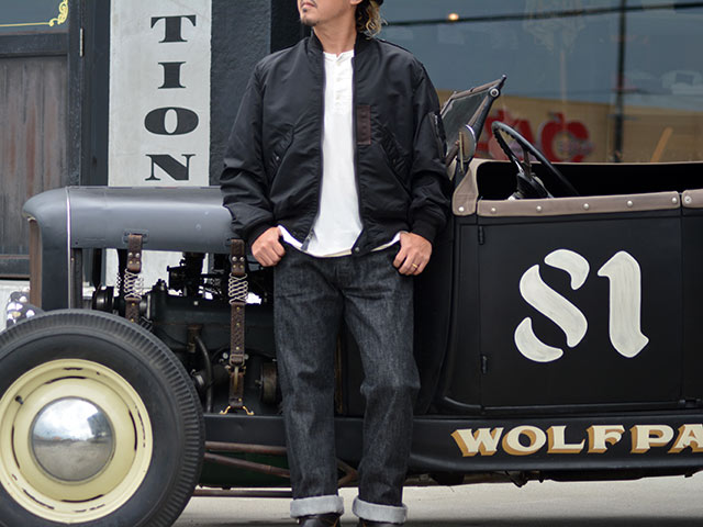 ��BUZZ RICKSON'S/�Х��ꥯ���󥺡ۡ�Type BLACK L-2B��SKYLINE CLOTHING CORPORATION MODEL��/�����ץ֥�å�L-2B�ɥ������饤�󥯥������󥰥����ݥ졼������ǥ��(BR15625)