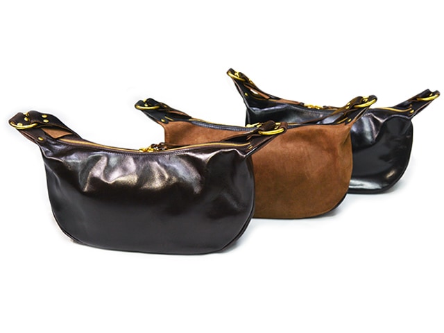 ��3����INCEPTION/���󥻥ץ����ۡ�Horse Hide Banana Bag/�ۡ����ϥ��ɥХʥʥХå���(IPHSB-03)