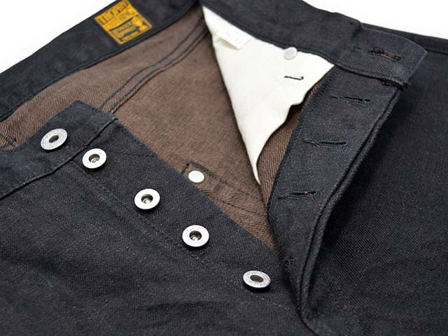 ��TROPHY CLOTHING/�ȥ��ե������������󥰡ۡ�Standard Blackie Denim Pants/����������ɥ֥�å����ǥ˥�ѥ�ġ�(1905)