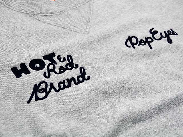 ��POP EYES/�ݥåץ�������2026SS��HOT&ROD S/S Sweat Shirt/�ۥå�&���åɥ��硼�ȥ��꡼�֥������åȥ���ġ�(26SS-PPE-002)