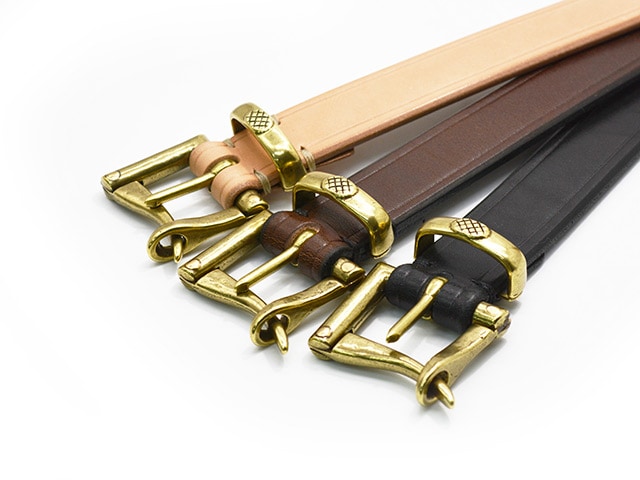 全3色【INCEPTION/インセプション】「Saddle Fireman Buckle Belt