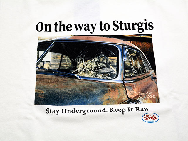 ��AT-DIRTY/���åȥ����ƥ�����2026SS��On the way to "Sturgis" S/S Tee/���󥶥������ȥ��ɥ����������ɥ��硼�ȥ��꡼��Tee��