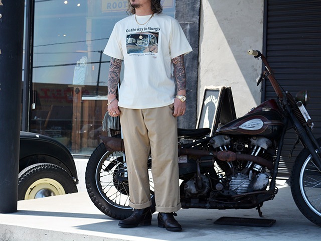 ��AT-DIRTY/���åȥ����ƥ�����2026SS��On the way to "Sturgis" S/S Tee/���󥶥������ȥ��ɥ����������ɥ��硼�ȥ��꡼��Tee��