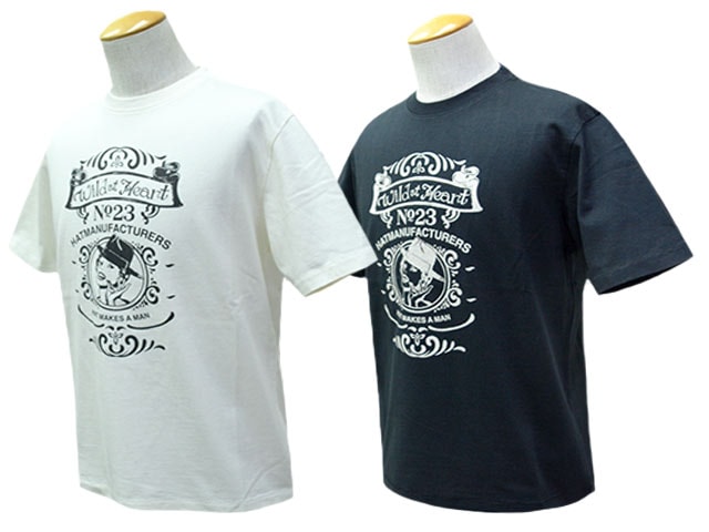 ��2����WILD AT HEART/�磻��ɥ��åȥϡ��ȡ�2026SS��6.2oz Crew Neck S/S Tee��PIN UP��/6.2���󥹥��롼�ͥå����硼�ȥ��꡼��Tee�ɥԥ�ʥåסɡ�(8261013)
