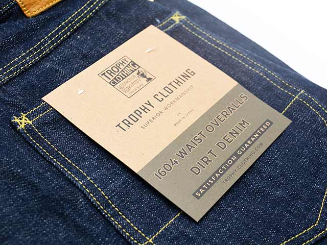 ��TROPHY CLOTHING/�ȥ��ե������������󥰡ۡ�Waist Overalls Dirt Denim Lot.1604/�������ȥ����С�����������ȥǥ˥�Lot.1604��(1604)��ͽ����/2026ǯ12-1������ͽ���