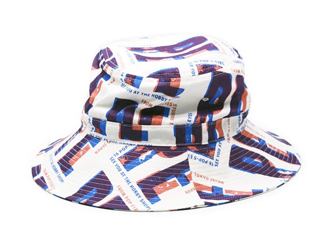��2����POP EYES/�ݥåץ�������2026SS��PE Hobby Art BUCKET HAT/PE�ۥӡ������ȥХ��åȥϥåȡ�(26SS-PPE-019)