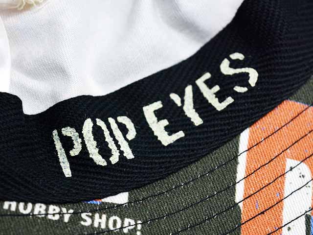��2����POP EYES/�ݥåץ�������2026SS��PE Hobby Art BUCKET HAT/PE�ۥӡ������ȥХ��åȥϥåȡ�(26SS-PPE-019)
