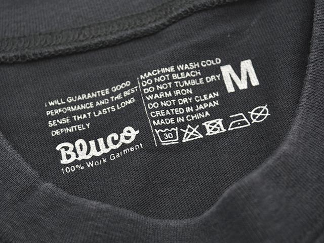 ��3����BLUCO/�֥륳��2026SS��Pigment Over Tee��RAMEN&DESTROY��/�ԥ����ȥ����С�Tee�ɥ顼���&�ǥ��ȥ����ɡ�(164-22-056)