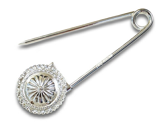 ��FIRST ARROW's/�ե������ȥ��������ۡ�Large Safety Pins with SV Large Concho/SV�顼����������դ��顼�������եƥ����ԥ󥺡�(O-234)