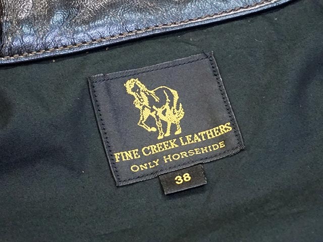 FINE CREEK LEATHERS/ե󥯥꡼쥶ۡLeather JacketSalem/쥶㥱åȡɥɡ(FCJK010)