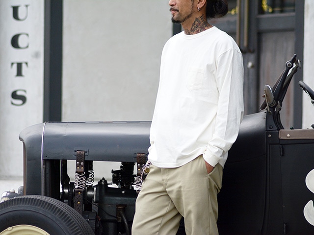 glad hand ロンT セット　サイズM 全2色【GLAD HAND/グラッドハンド】「Pack Tee”Heavy Weight