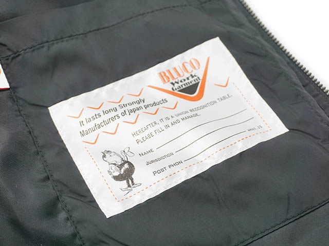 ��3����BLUCO/�֥륳��2024AW��Crew Neck Quilting Vest/���롼�ͥå�����ƥ��󥰥٥��ȡ�(145-35-008)