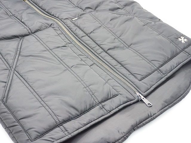 ��3����BLUCO/�֥륳��2024AW��Crew Neck Quilting Vest/���롼�ͥå�����ƥ��󥰥٥��ȡ�(145-35-008)