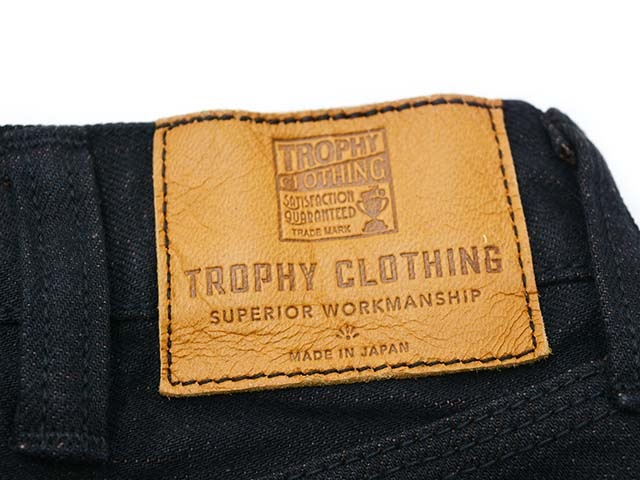 ��TROPHY CLOTHING/�ȥ��ե������������󥰡ۡ�W Knee Standard Blackie Denim Pants/���֥�ˡ�����������ɥ֥�å����ǥ˥�ѥ�ġ�(1906)