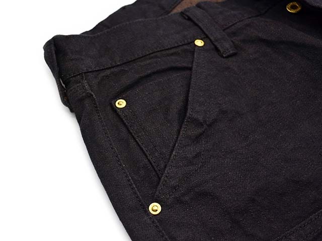 ��TROPHY CLOTHING/�ȥ��ե������������󥰡ۡ�W Knee Standard Blackie Denim Pants/���֥�ˡ�����������ɥ֥�å����ǥ˥�ѥ�ġ�(1906)