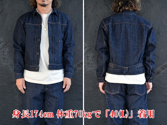 BLACK SIGN/֥åۡ14oz Denim Pleats Jacket/14󥹥ǥ˥ץ꡼ĥ㥱åȡ(BSFJ-16408)