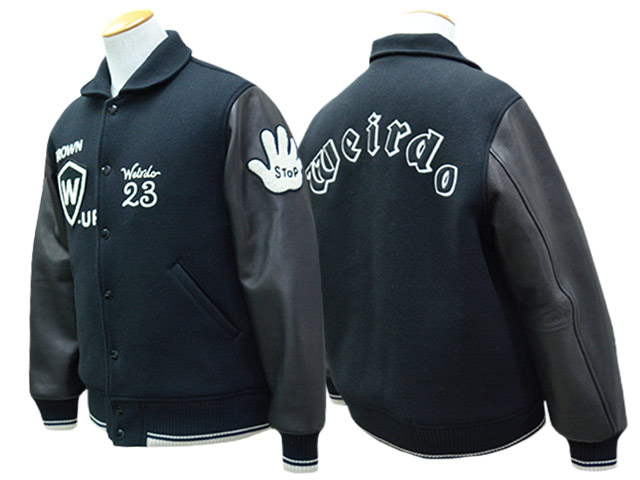 ��WEIRDO/���������ɡ�2025AW��STADIUM JACKET/���������ॸ�㥱�åȡ�(WRD5302)