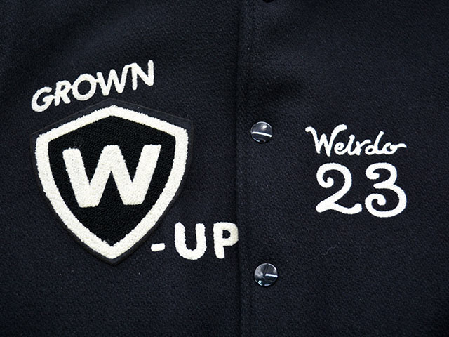 ��WEIRDO/���������ɡ�2025AW��STADIUM JACKET/���������ॸ�㥱�åȡ�(WRD5302)