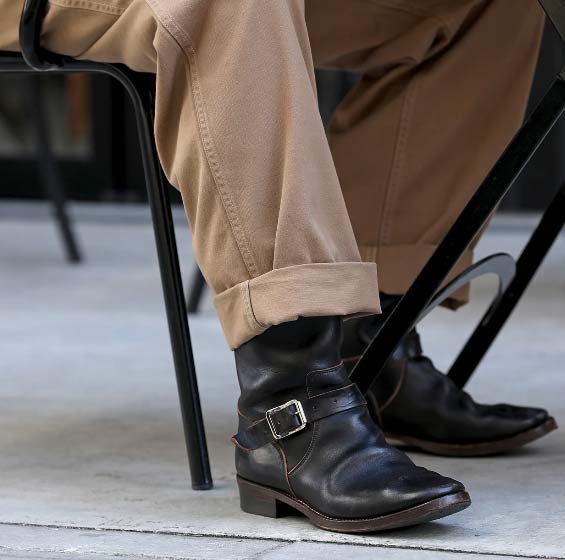 JELADO the BOOTED/ジェラード ザ ブーテッド】「Engineer Boots”Type1