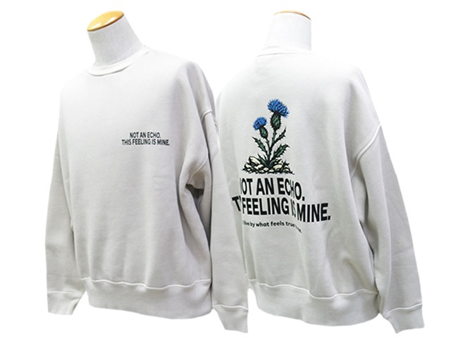 ��4����FLUTTER/�ե�å�����2026SS��Double Dyeing Big Silhouette Sweat/���֥�������󥰥ӥå����륨�åȥ������åȡ�(FL26-SW001)