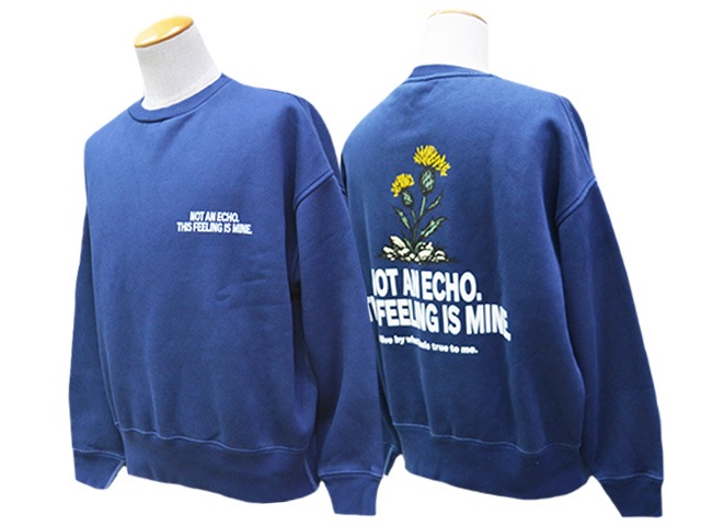 ��4����FLUTTER/�ե�å�����2026SS��Double Dyeing Big Silhouette Sweat/���֥�������󥰥ӥå����륨�åȥ������åȡ�(FL26-SW001)