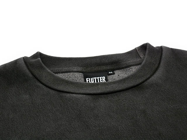 ��4����FLUTTER/�ե�å�����2026SS��Double Dyeing Big Silhouette Sweat/���֥�������󥰥ӥå����륨�åȥ������åȡ�(FL26-SW001)