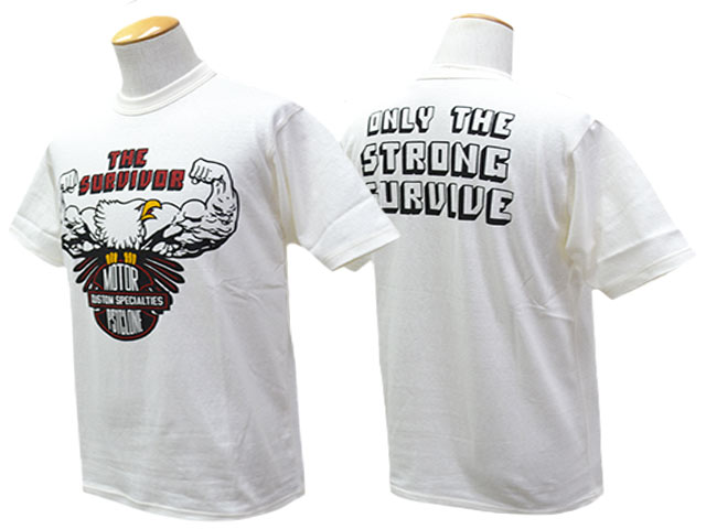 ��2����FREE WHEELERS/�ե꡼�ۥ����顼����2026SS��S/S T-SHIRT��THE SURVIVOR��/���硼�ȥ��꡼��T����ġɥ� ���Х��С��ɡ�(2625004)