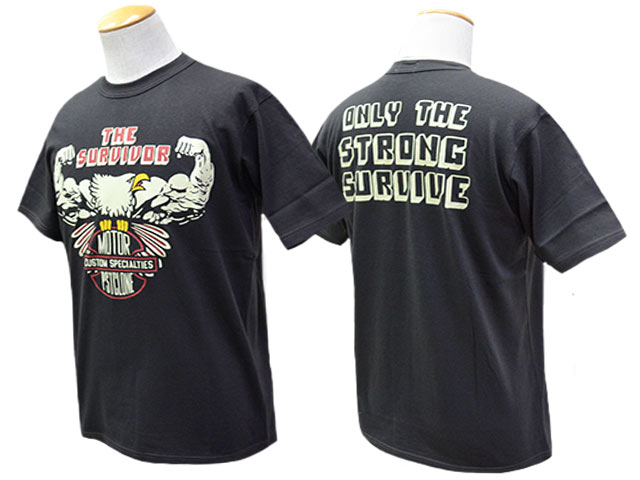 ��2����FREE WHEELERS/�ե꡼�ۥ����顼����2026SS��S/S T-SHIRT��THE SURVIVOR��/���硼�ȥ��꡼��T����ġɥ� ���Х��С��ɡ�(2625004)