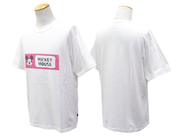 ��2����BLUCO/�֥륳��2026SS��Print Tee��Mickey Mouse��/�ץ���Tee�ɥߥå����ޥ����ɡ�(164-22-045)